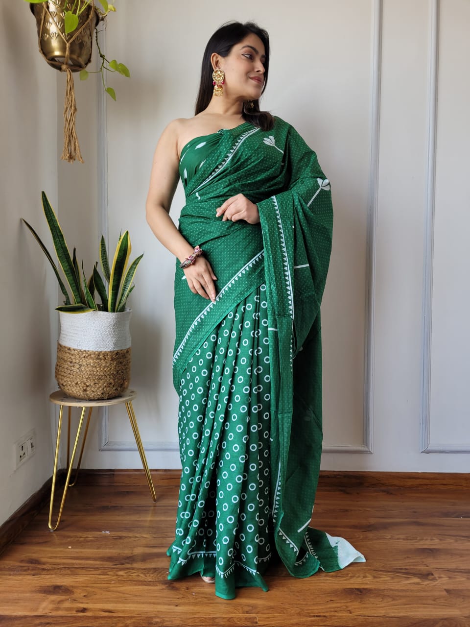 Pure Mulmul  Cotton Saree