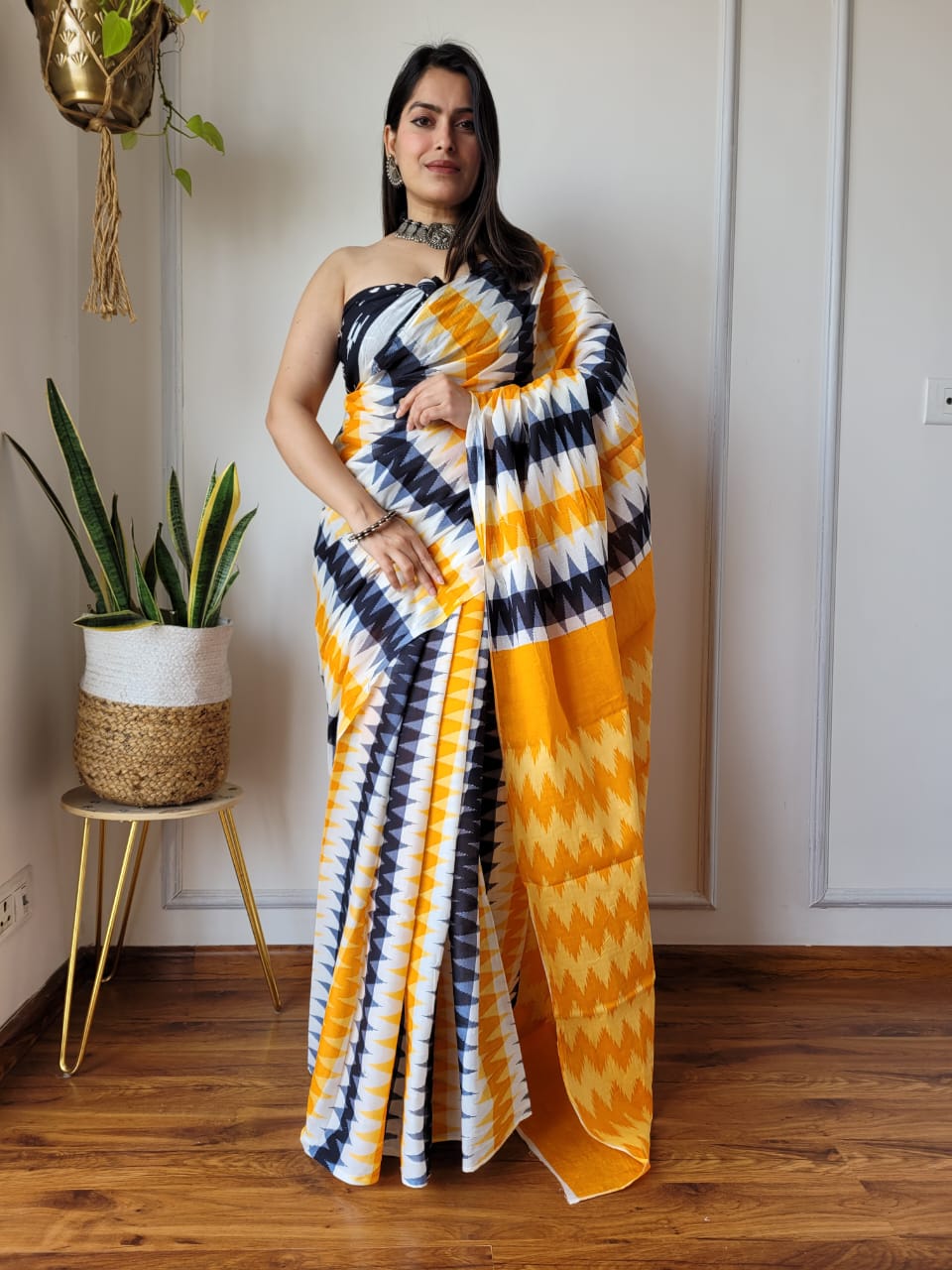 Pure Mulmul  Cotton Saree