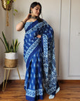 Pure Mulmul  Cotton Saree