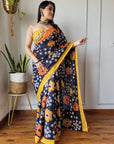 Pure Mulmul  Cotton Saree