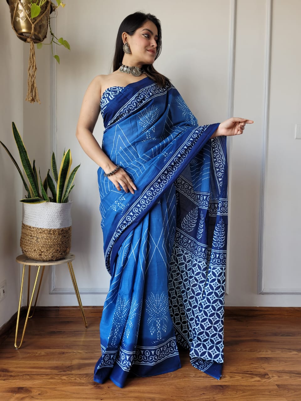 Pure Mulmul  Cotton Saree