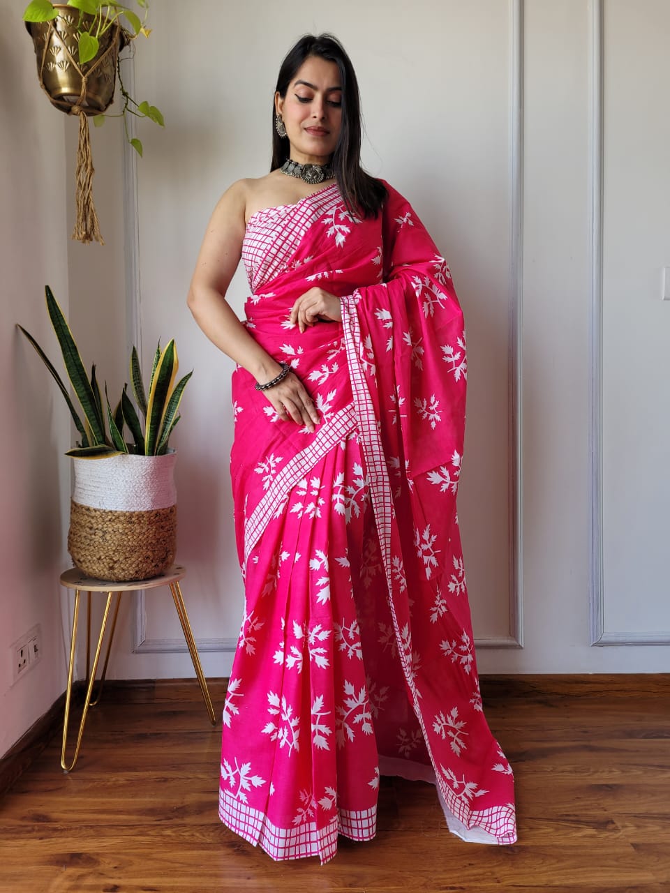 Pure Mulmul  Cotton Saree