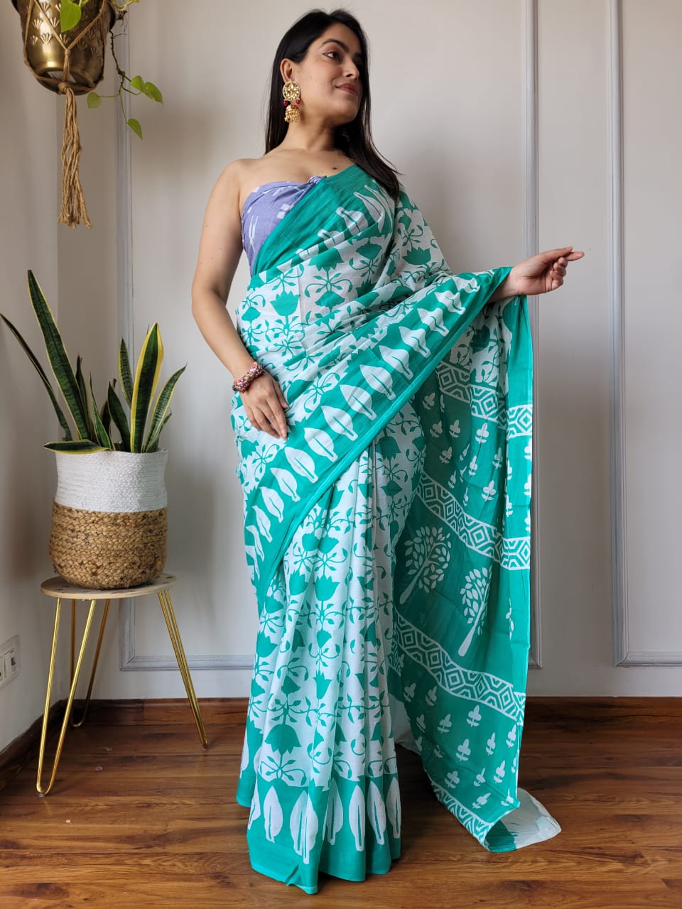 Pure Mulmul  Cotton Saree