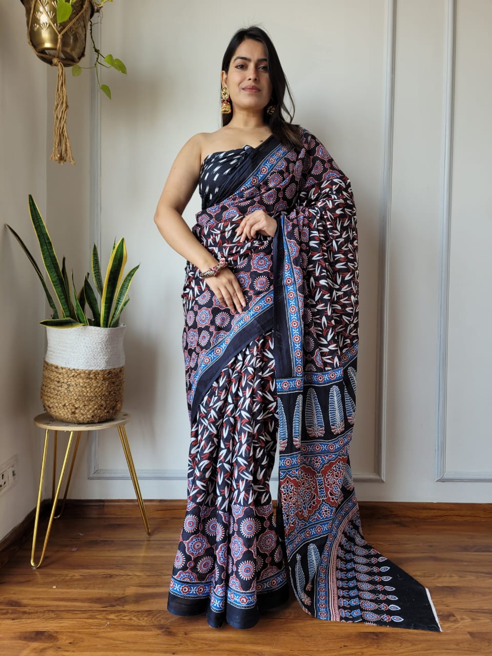 Pure Mulmul  Cotton Saree