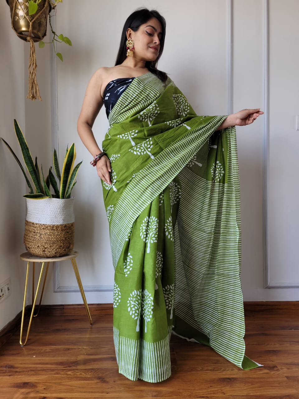 Pure Mulmul  Cotton Saree