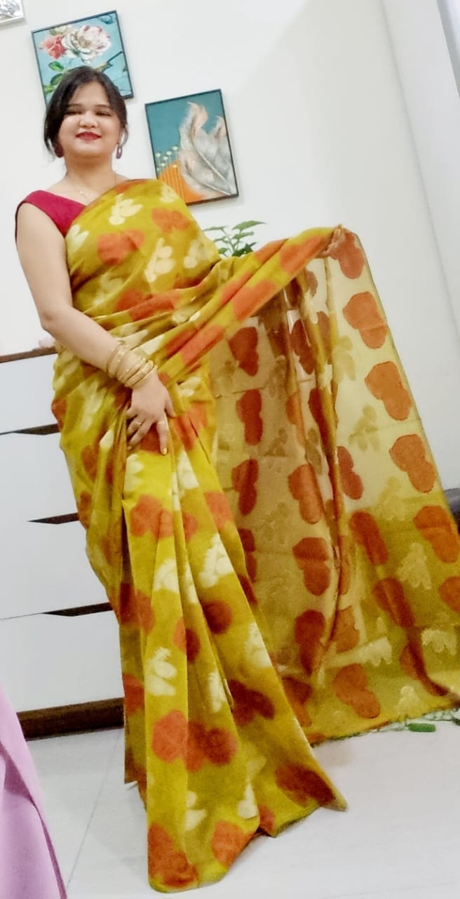 Banarsi instrument saree