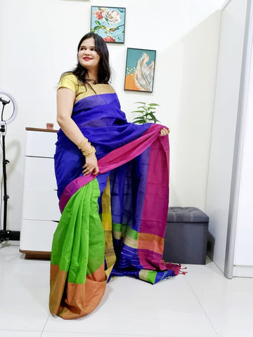 Bengal Handloom Silk-Cotton Sarees for Every Occasion