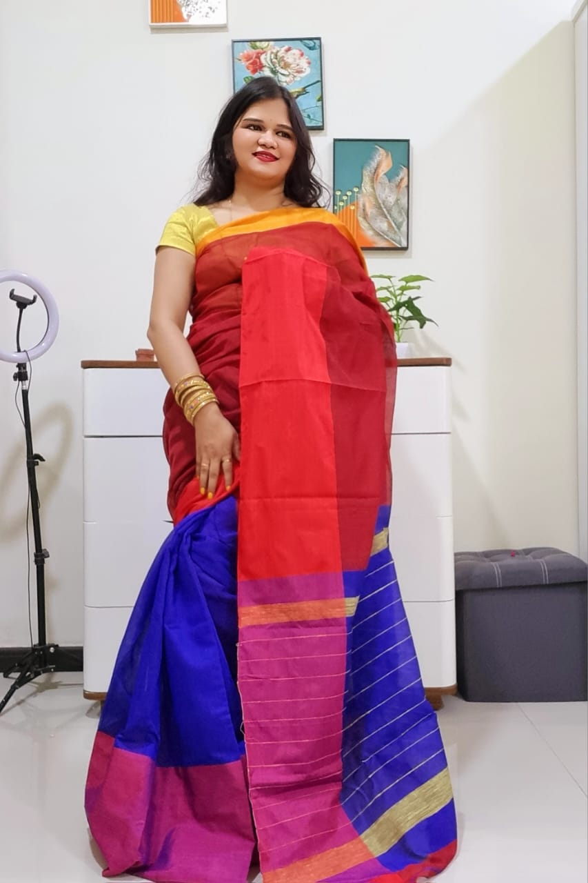 Bengal Handloom Silk-Cotton Sarees for Every Occasion