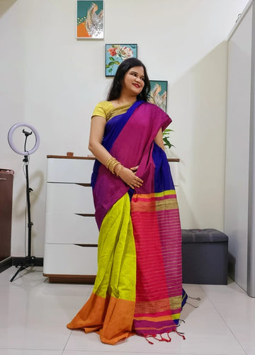 Bengal Handloom Silk-Cotton Sarees for Every Occasion