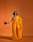 Satin Handloom weaving saree