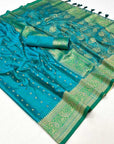 Satin Handloom weaving saree