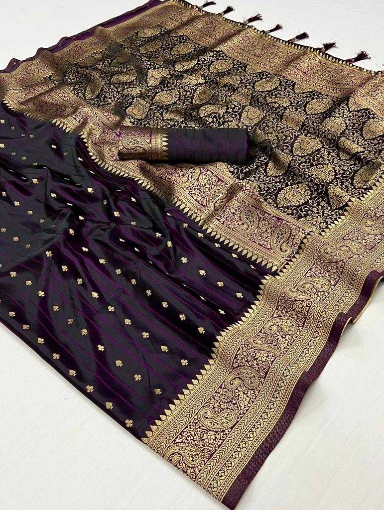 Satin Handloom weaving saree