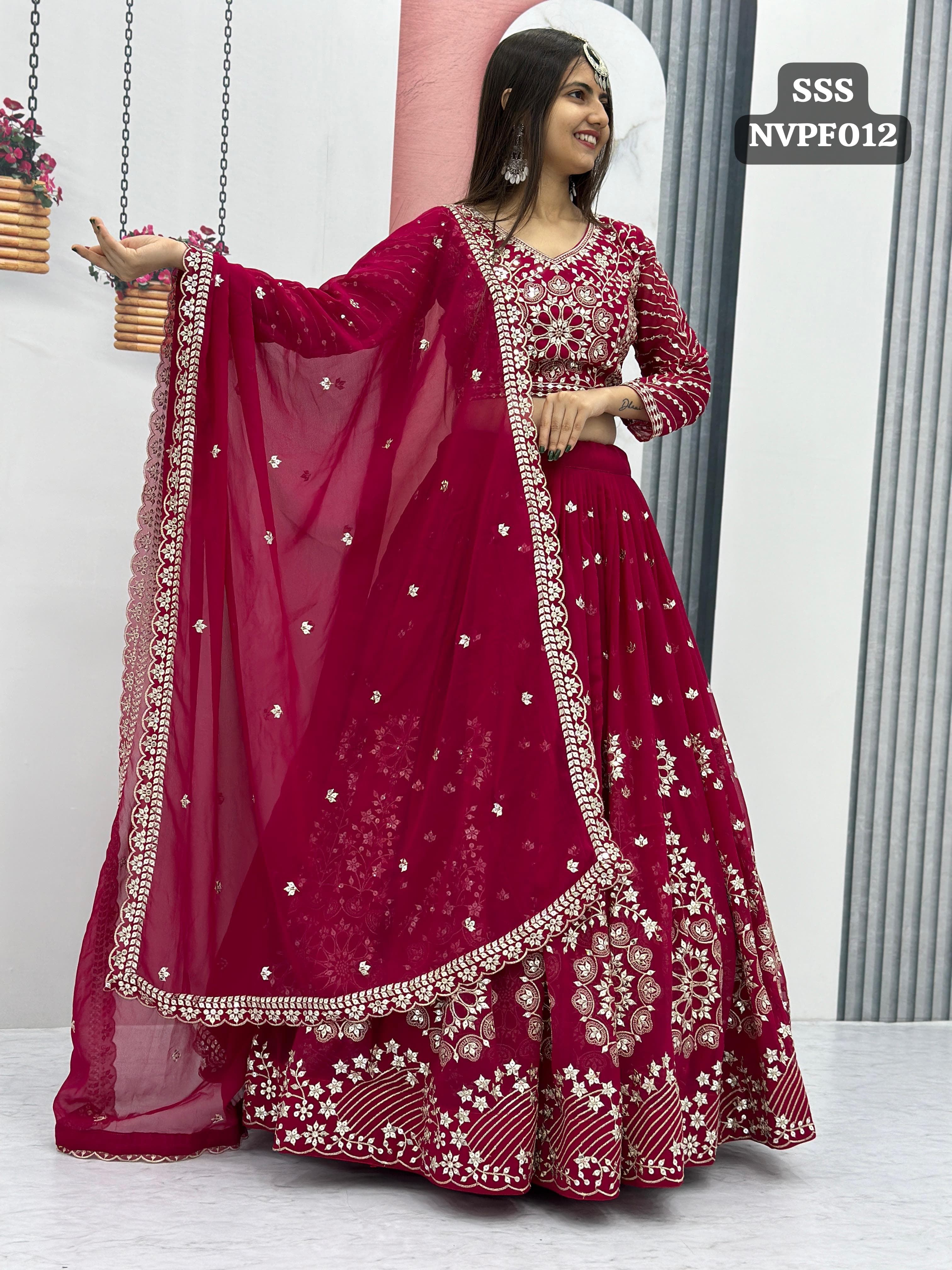 Embroidered Lehenga Choli