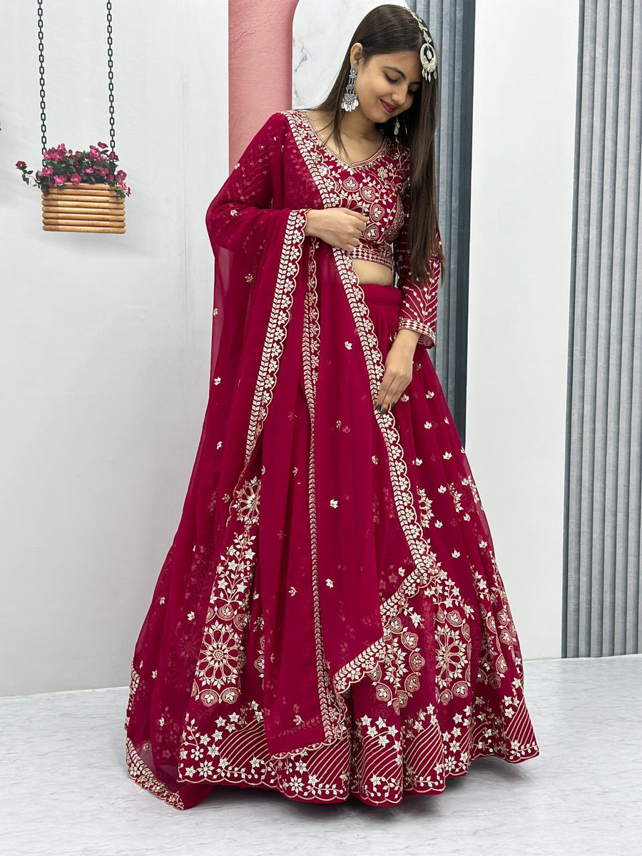 Embroidered Lehenga Choli