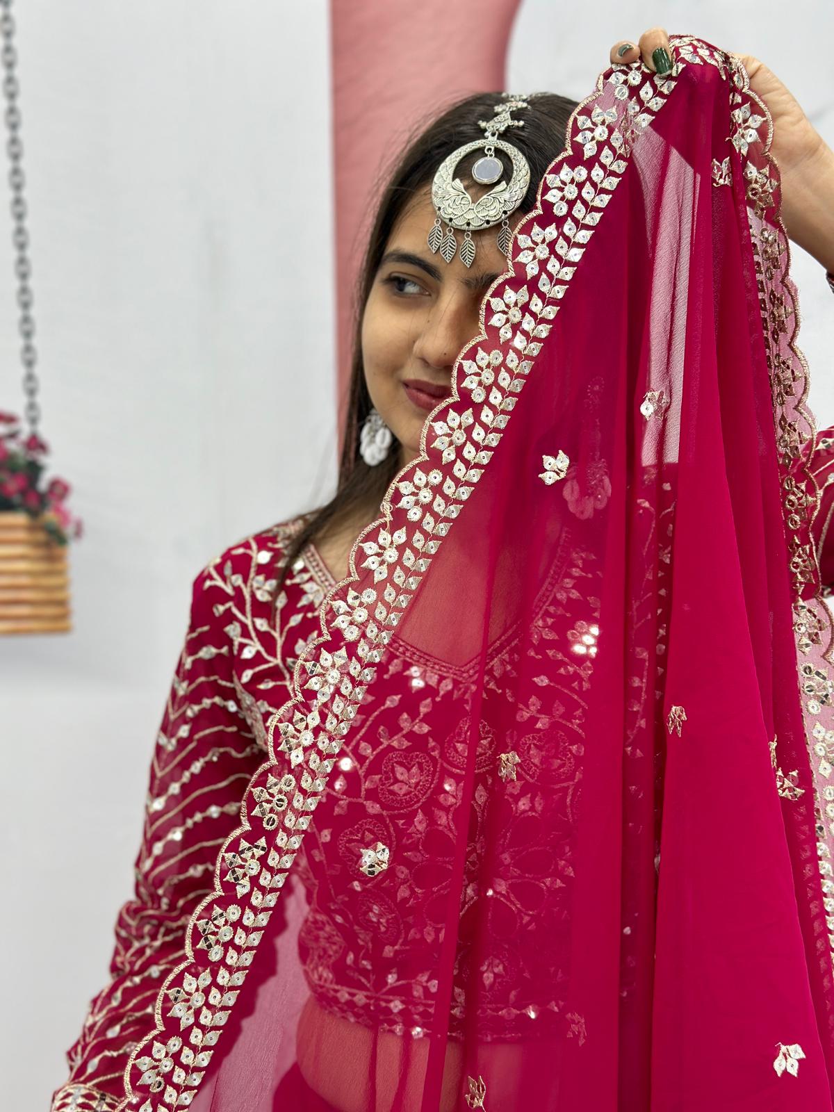 Embroidered Lehenga Choli