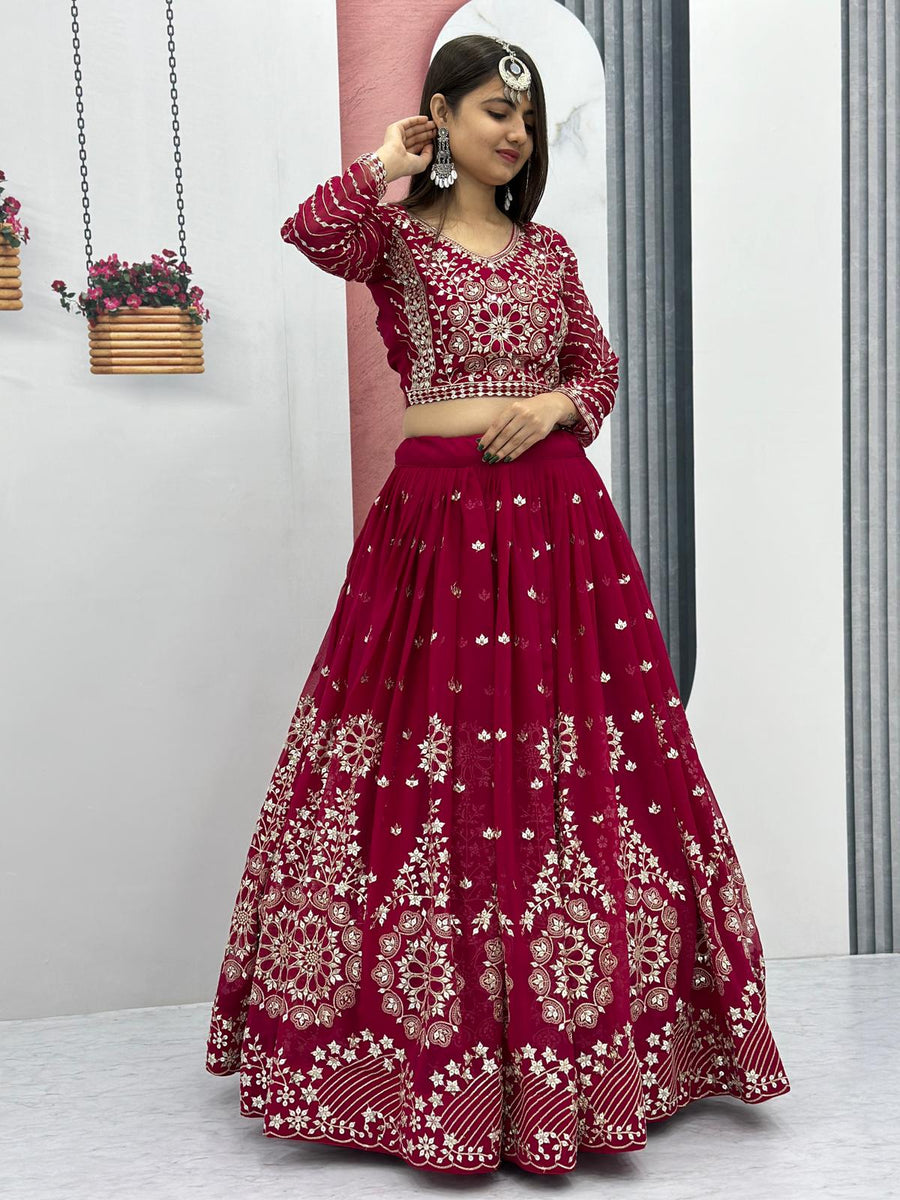 Embroidered Lehenga Choli