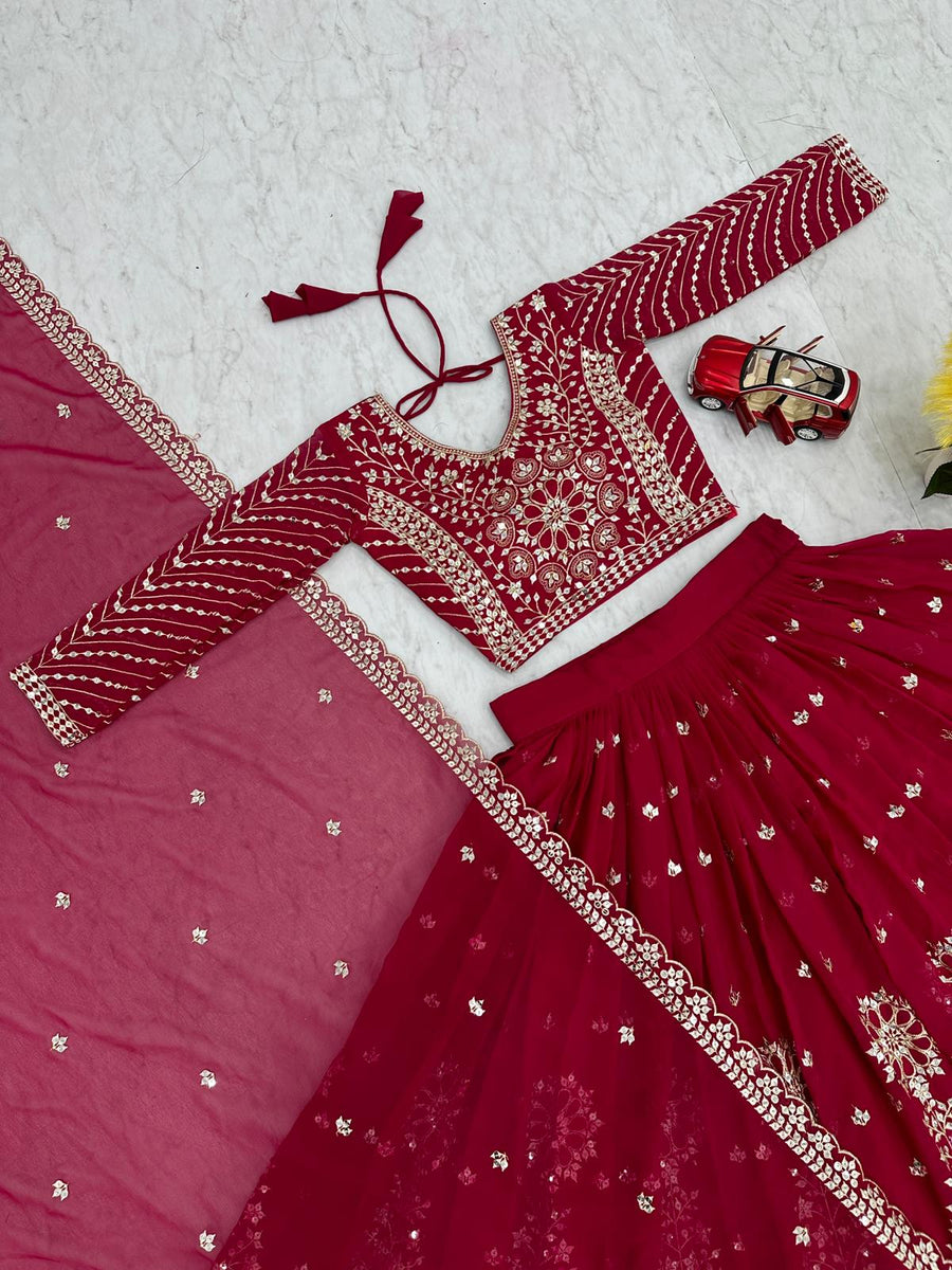 Embroidered Lehenga Choli