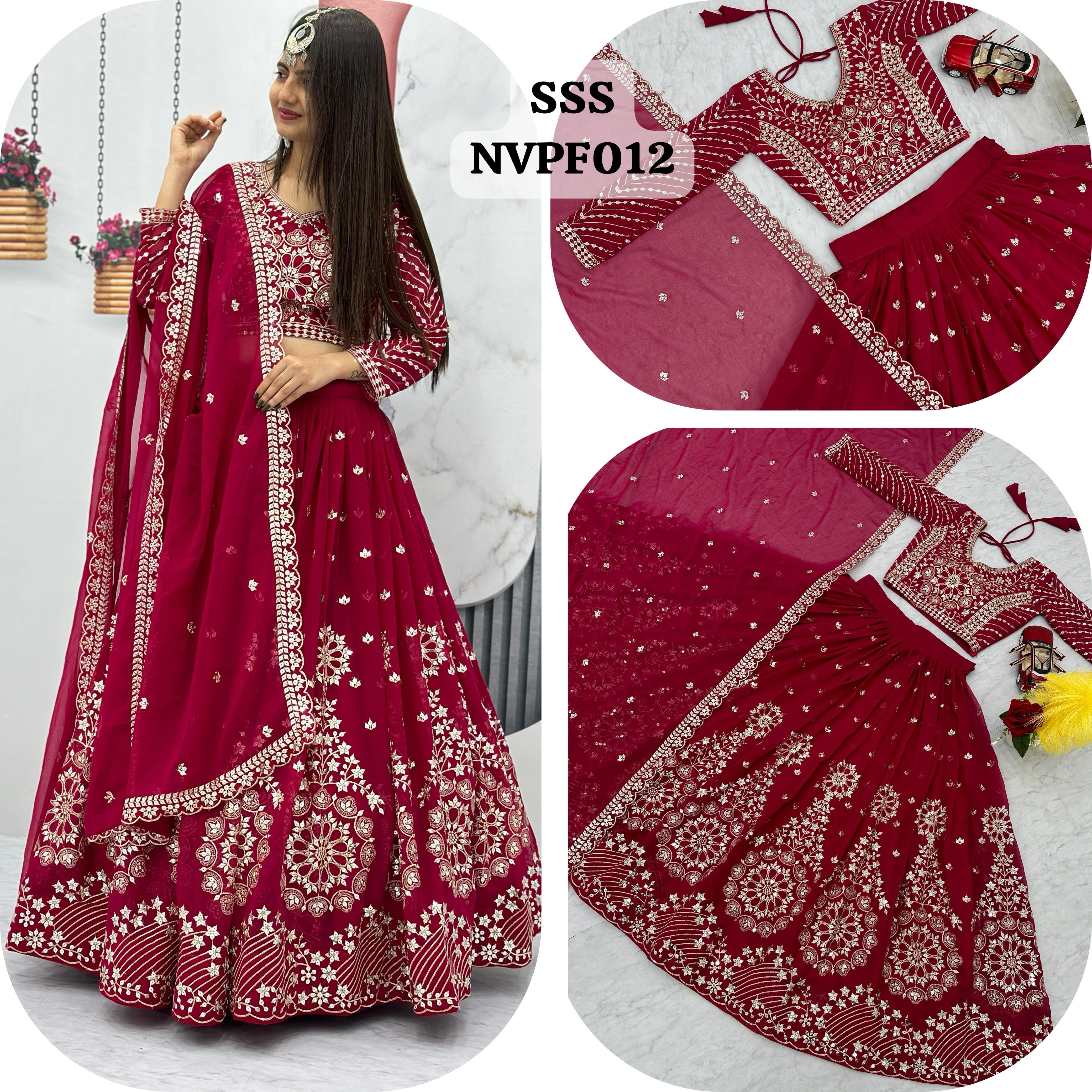Embroidered Lehenga Choli
