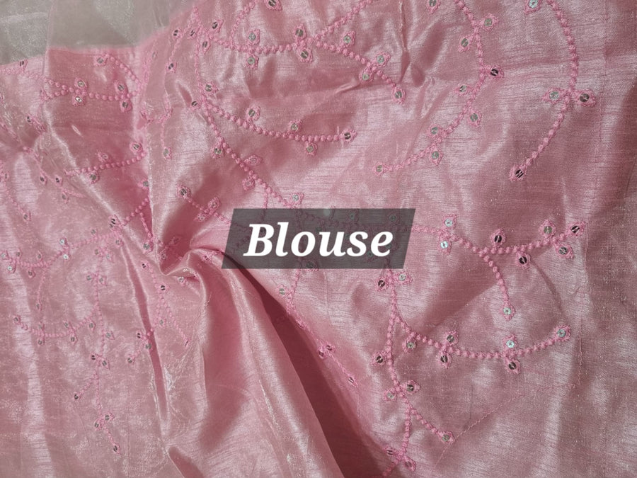 Organza Silk saree