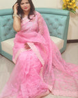Organza Silk saree
