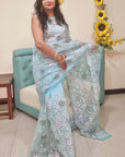 Organza Silk saree