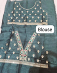 Vichitra silk saree