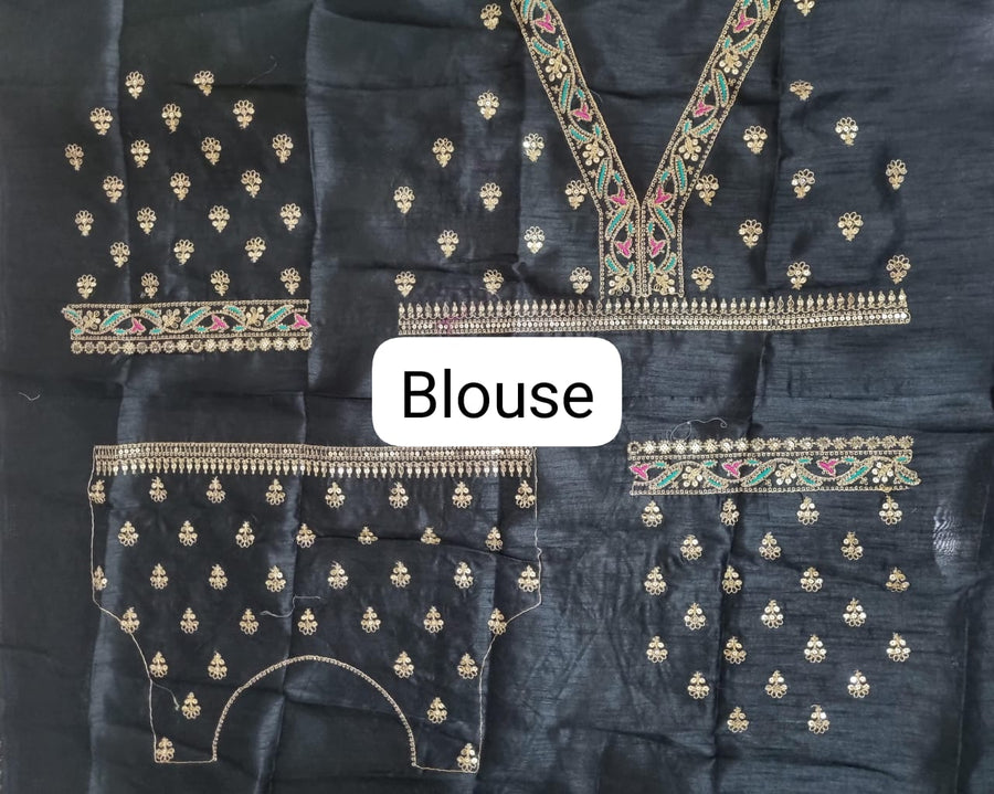 Vichitra silk saree