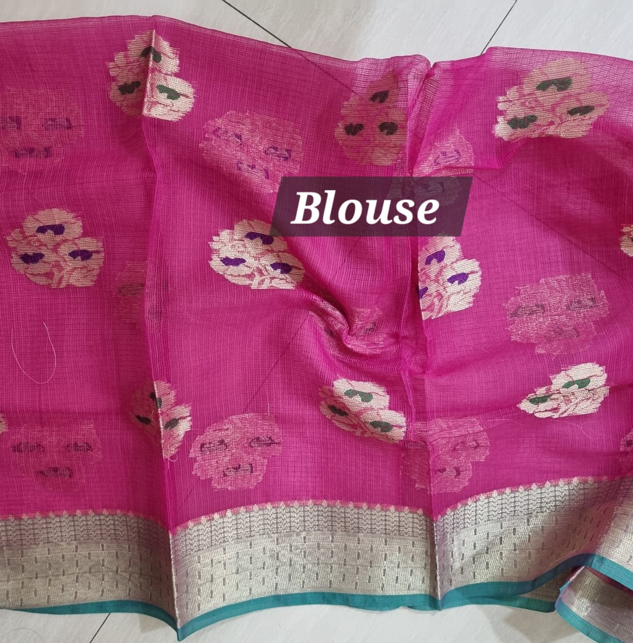 Kota doria silk weaving Saree