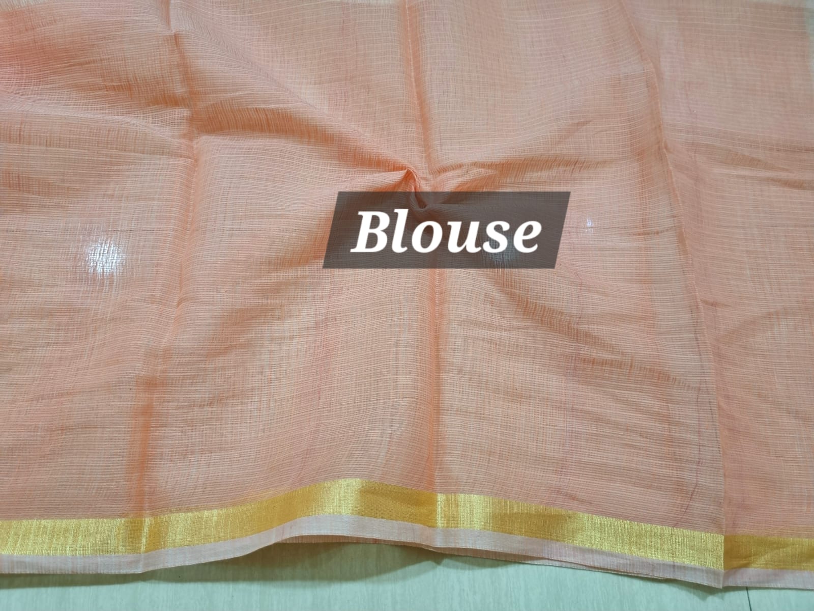 kota doria embroidery saree