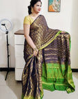 South  silk golden zari  weaving saree
