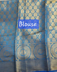 South  silk golden zari  weaving saree