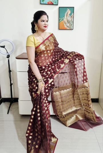 Banarasi  Jamdani saree