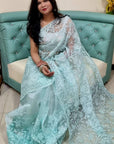 Organza Silk saree