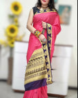 Mysore silk saree - Gajri