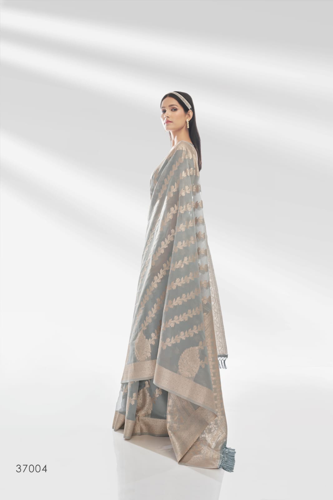 ORGANGZA SILK DESIGNER SAREE