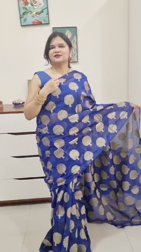 banarsi bargad saree