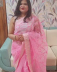 Organza Silk saree