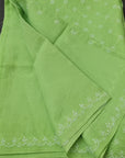 COTTON CHIKANKARI SAREE