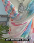 Handwork Organza Mohabbatein