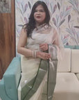 Organza Silk saree