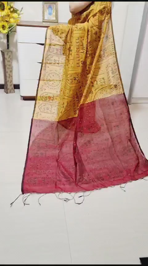 Madhubani Saree