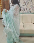 Organza Silk saree